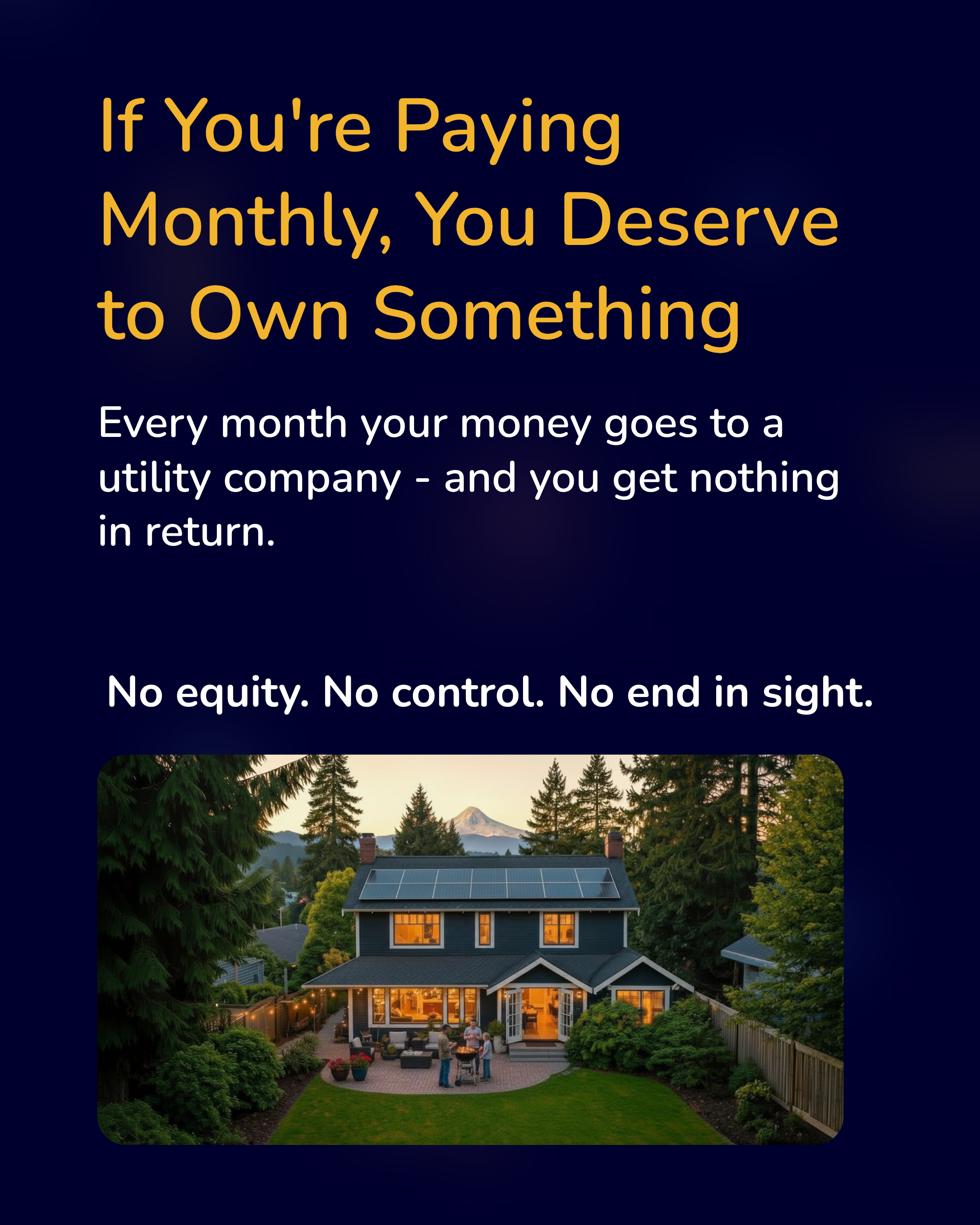 You Deserve to Own Something